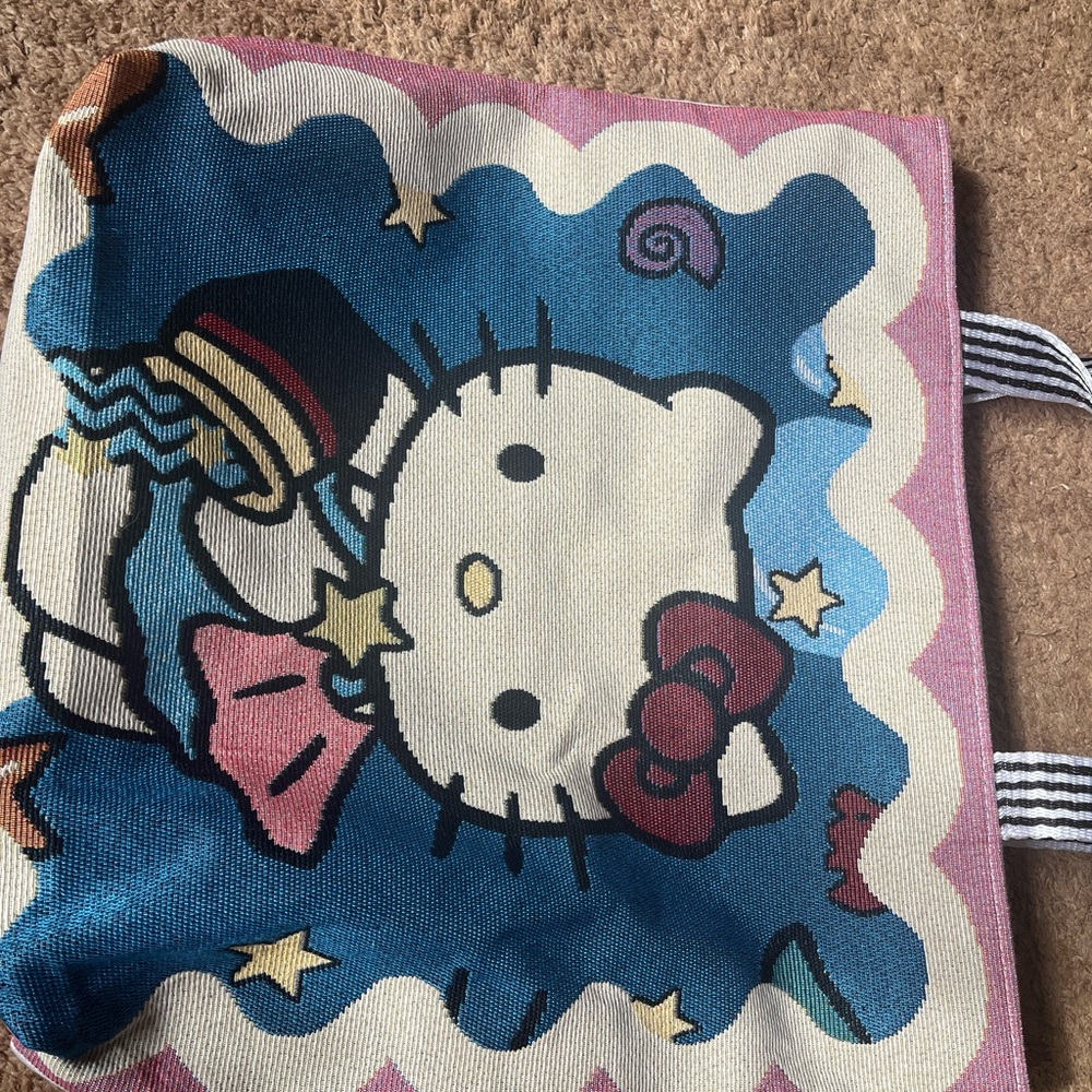 Hello Kitty Kids Tote Bag - Blue and Pink